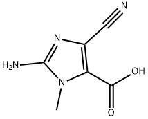 1H-Imidazole-5-carboxylicacid,2-amino-4-cyano-1-methyl-(9CI)