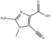 1H-Imidazole-4-carboxylicacid,2-amino-5-cyano-1-methyl-(9CI)