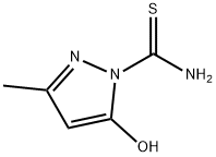 1H-Pyrazole-1-carbothioamide,5-hydroxy-3-methyl-(9CI)