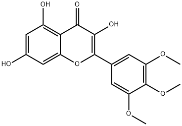 3,5,7-三羟基-3',4',5'-三甲氧基黄酮