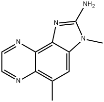 2-AMINO-3,5-DIMETHYLIMIDAZO(4,5-F)QUINOXALINE