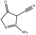 2H-Pyrrole-4-carbonitrile,5-amino-3,4-dihydro-3-oxo-(9CI)