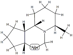 5H-Cyclopenta[e]pyrido[1,2-c][1,3]oxazine,decahydro-7-methyl-,(3a-alpha-,7-alpha-,10a-alpha-,10b-alpha-)-(9CI)