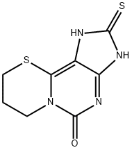 2,3,8,9-tetrahydro-2-thioxo-7H-(1,3)thiazino(2,3-i)purin-5-(1H)-one