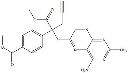 2,4-二氨基-ALPHA-[4-(甲氧羰基)苯基]-ALPHA-2-丙炔基-6-蝶啶丙酸甲酯