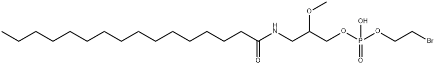 RAC-3-HEXADECANAMIDO-2-METHOXY-1-(2-BROMOETHOXYPHOSPHORYL)PROPANOL