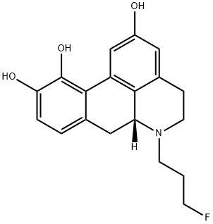 2,10,11-trihydroxy-N-(n-3-fluoropropyl)norapomorphine