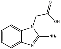 1H-Benzimidazole-1-aceticacid,2-amino-(9CI)