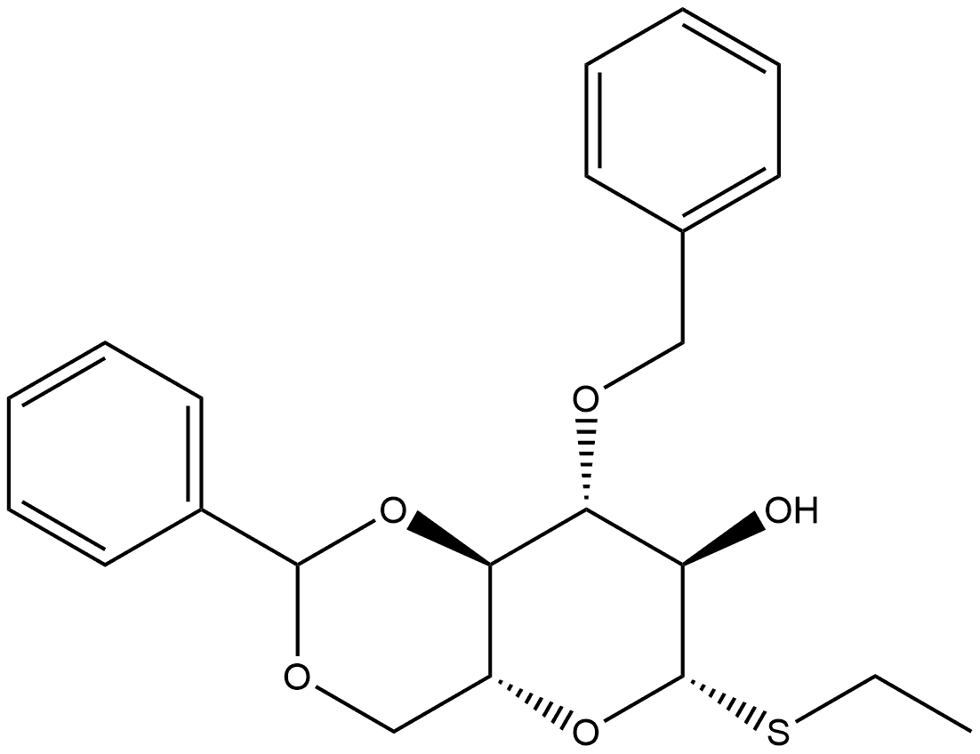 3-O-苄基-4,6-O-亚苄基-1-硫代-Β-D-吡喃葡萄糖苷乙酯