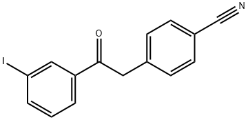 4-(2-(3-碘苯基)-2-氧乙基)苯甲腈