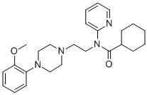 N-[2-[4-(2-甲氧基苯基)-1-哌嗪基]乙基]-N-2-吡啶基环己烷甲酰胺盐酸盐