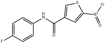 N-(4-fluorophenyl)-5-nitro-thiophene-3-carboxamide