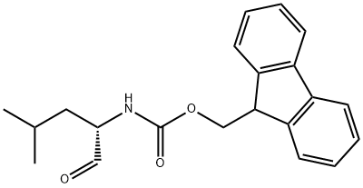 9H-Fluoren-9-ylmethylN-[(2S)-4-methyl-1-oxopentan-2-yl]carbamate