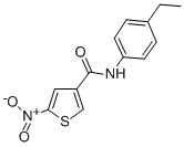 N-(4-Ethylphenyl)-5-nitro-3-thiophenecarboxamide