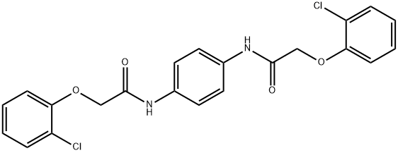 N,N'-1,4-phenylenebis[2-(2-chlorophenoxy)acetamide]