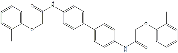 N,N'-4,4'-biphenyldiylbis[2-(2-methylphenoxy)acetamide]