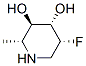 3,4-Piperidinediol,5-fluoro-2-methyl-,[2R-(2alpha,3beta,4alpha,5alpha)]-(9CI)