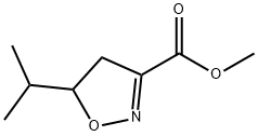 3-Isoxazolecarboxylicacid,4,5-dihydro-5-(1-methylethyl)-,methylester(9CI)