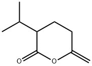 2H-Pyran-2-one,tetrahydro-6-methylene-3-(1-methylethyl)-(9CI)