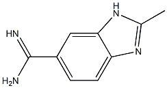 1H-Benzimidazole-5-carboximidamide,2-methyl-(9CI)