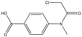 N-甲基-4-(2-氯乙酰胺基)苯甲酸