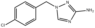 1-[(4-氯苯基)甲基]-1H-1,2,4-三唑-3-胺