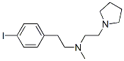 N-(2-(4-iodophenyl)ethyl)-N-methyl-2-(1-pyrrolidinyl)ethylamine