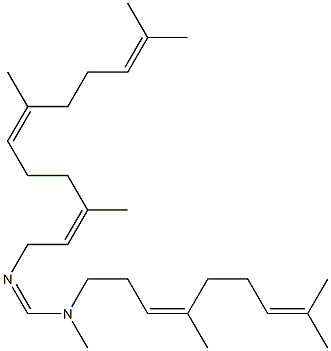 N-homogeranyl-N-methyl-N'-farnesylformamidine