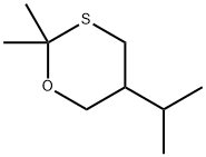 1,3-Oxathiane,2,2-dimethyl-5-(1-methylethyl)-(9CI)