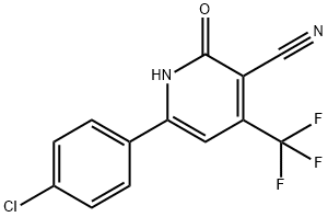 4'-氯-3-羟基-5-(三氟甲基)-1,1-二苯基-4-甲腈