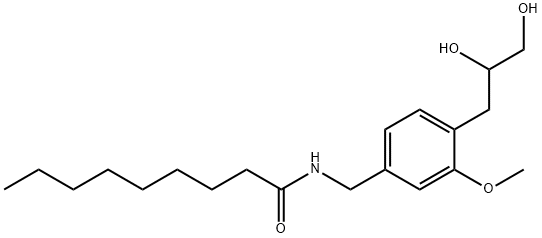 N-(4-O-glycerol-3-methoxybenzyl)nonivamide