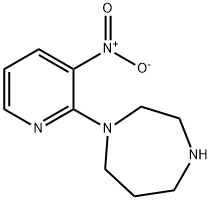 1-(3-硝基-2-吡啶基)-1,4-二氮杂环庚烷