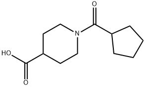 1-(环戊基羰基)-4-哌啶-羧酸