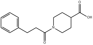 1-(3-苯基丙醇基)-4-哌啶-1-羧酸