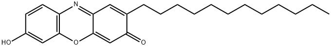 2-十二烷基-7-羟基-3H-吩恶嗪-3-酮