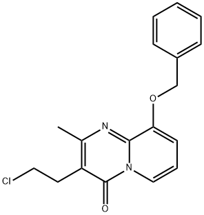 3-(2-氯乙基)-2-甲基-9-苄氧基-4H-吡啶并[1,2A]嘧啶-4酮