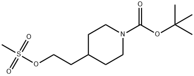 4-(2-((甲磺酰基)氧基)乙基)哌啶-1-羧酸叔丁酯