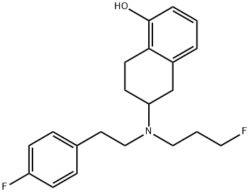 2-(N-n-3-fluoropropyl-N-(4-fluorophenyl)ethylamino)-5-hydroxytetralin