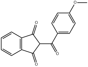 2-(4'-甲氧基苯甲酰基)茚满-1,3-二酮