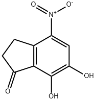 1H-Inden-1-one,2,3-dihydro-6,7-dihydroxy-4-nitro-(9CI)