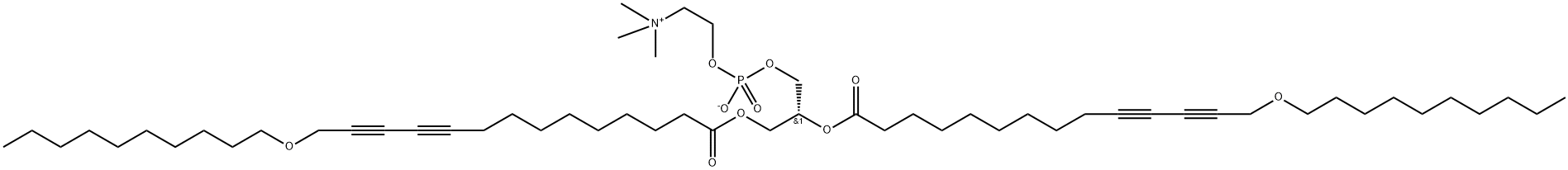 1,2-bis(15-oxapentacosa-10,12-diynoyl)-sn-phosphocholine