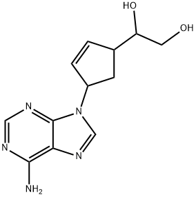 9-(4-(1,2-dihydroxyethyl)cyclopent-2-en-1-yl)-9H-adenine