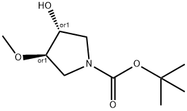 REL-(3R,4R)-3-羟基-4-甲氧基吡咯烷-1-甲酸叔丁酯