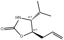 2-Oxazolidinone,4-(1-methylethyl)-5-(2-propenyl)-,trans-(9CI)