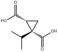 1,2-Cyclopropanedicarboxylicacid,1-(1-methylethyl)-,(1R-cis)-(9CI)