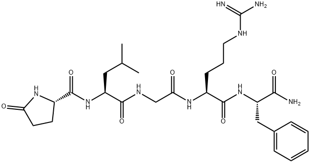 pyroglutamyl-leucyl-glycyl-arginyl-phenylalaninamide