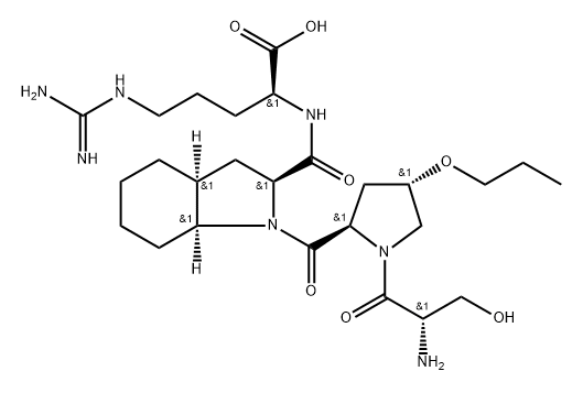 seryl-HYPE(transpropyl)-octahydroindole-2-carbonyl-arginine