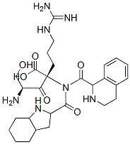 seryl-tetrahydroisoquinolinecarbonyl-octahydroindole-2-carbonyl-arginine