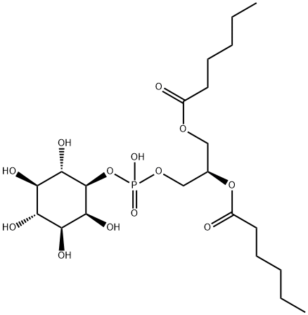 1,2-dihexanoyl-sn-glycero-3-phosphoinositol