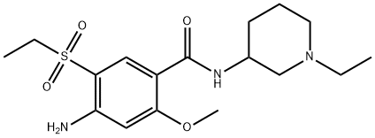 4-氨基-N-(1-乙基-3-哌啶基)-5-(乙基磺酰基)-2-甲氧基苯甲酰胺